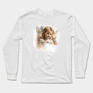 Raffaello-Inspired Angels Timeless Elegance #1 Long Sleeve T-Shirt